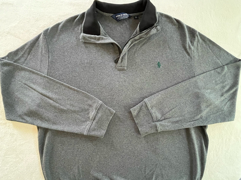 Ralph Lauren Polo Golf Quarter Zip Sweater Men's XL